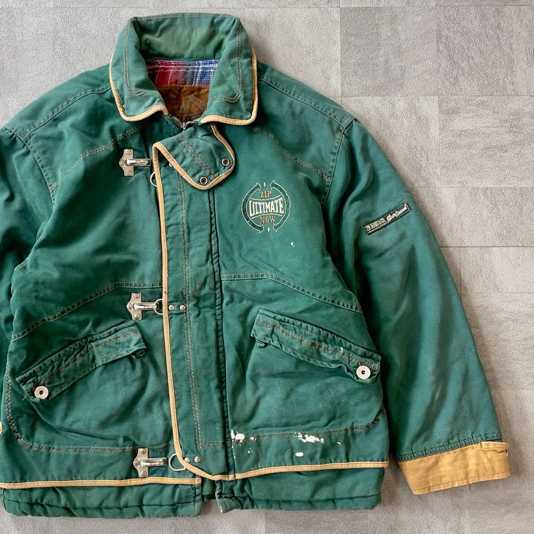 ジャケット・アウター Italy Made Fireman Duck Canvas Jkt M
