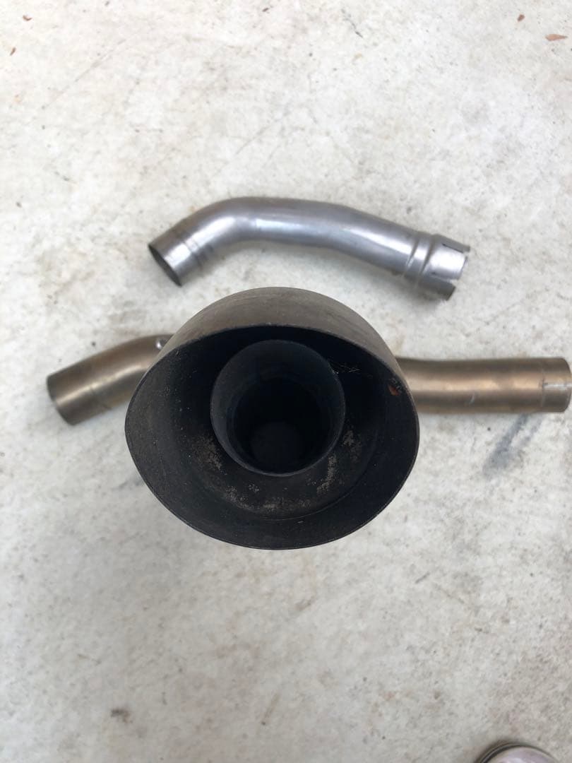 CBR1000rr sc57 メガホンマフラー 中間パイプ付