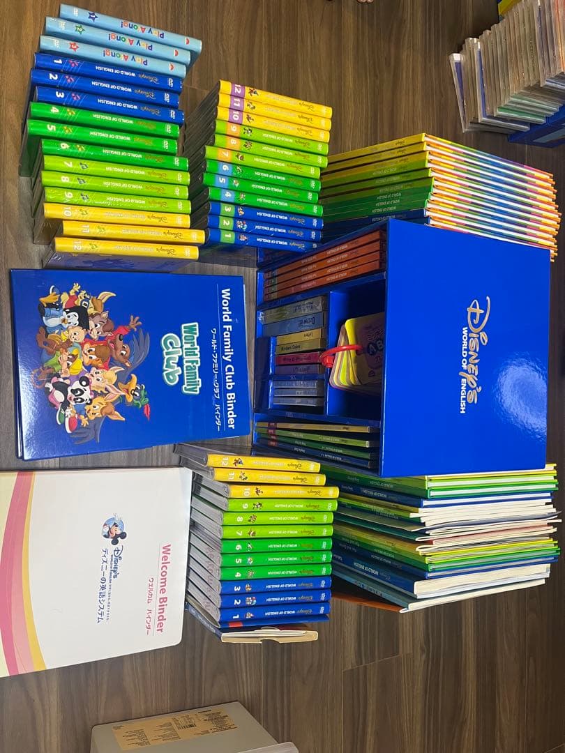 お値下げしました［DWE］ディズニー 教育DVD・CD・おもちゃセット