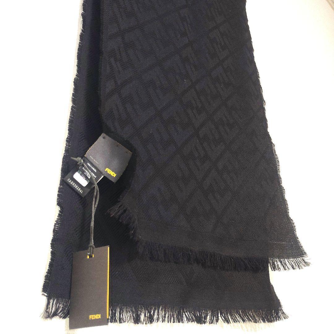 FENDI フェンディ ストール ショール マフラー タグ付き 未使用黒
