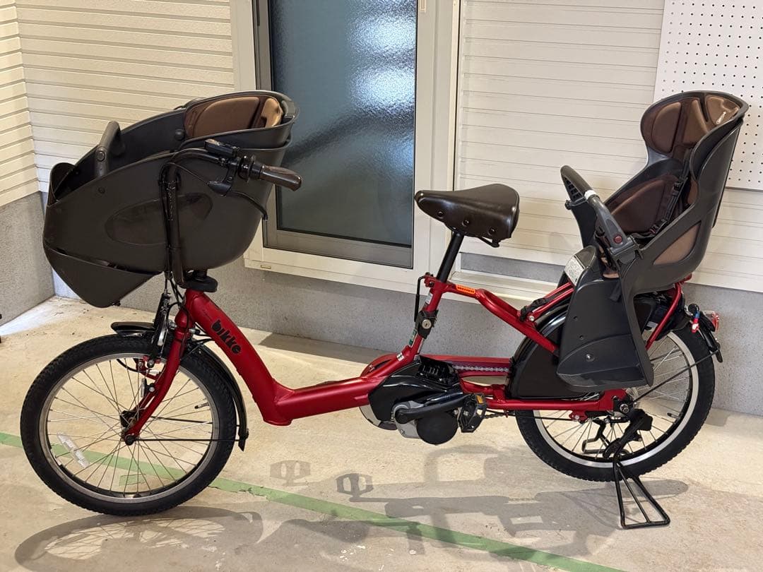【屋内保管】3人乗！ブリヂストン　bikke POLAR e 3段変速