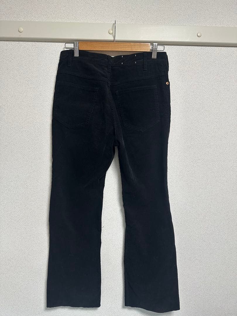 NOWOS 黒 コーデュロイ パンツ　nowos