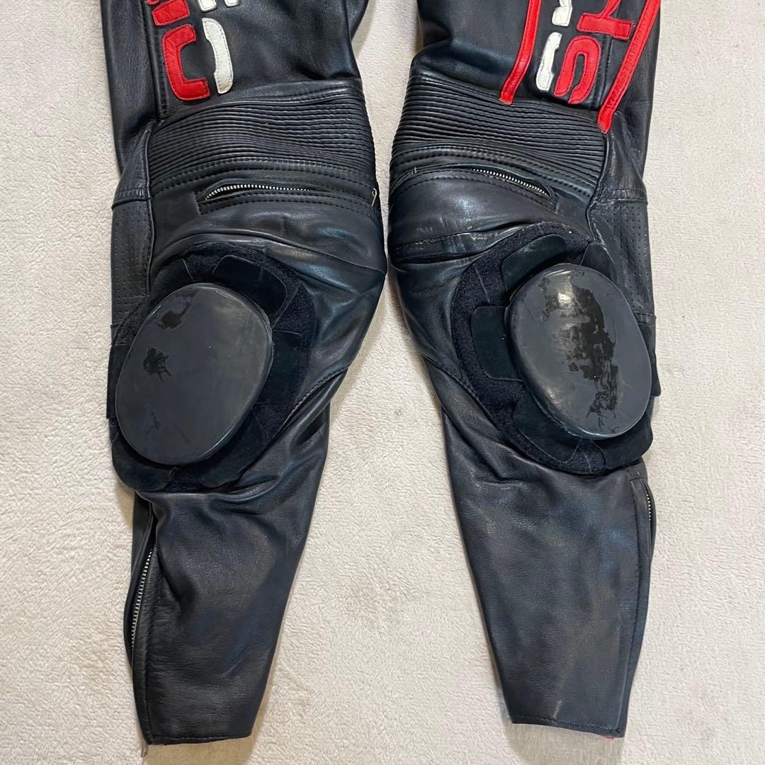 専用　SPAZZIO レーシング　革つなぎ　背中　肘　肩　プロテクター付き　L