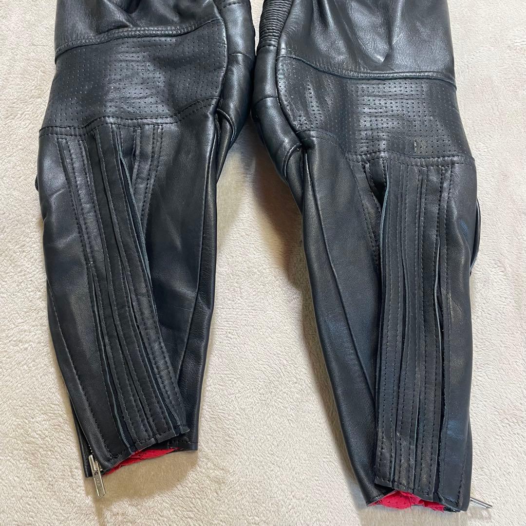 専用　SPAZZIO レーシング　革つなぎ　背中　肘　肩　プロテクター付き　L