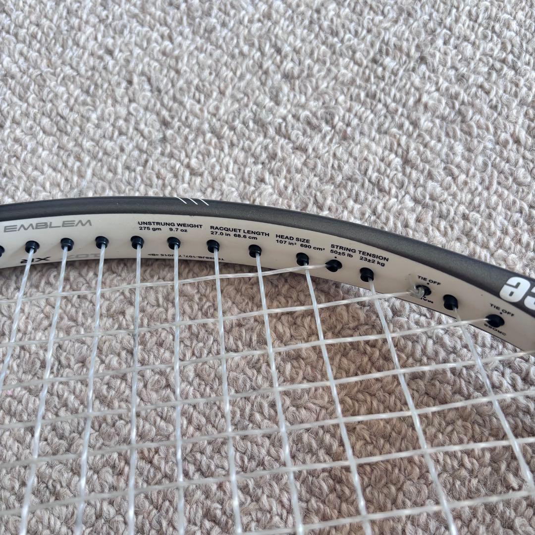 プリンス Prince テニスラケット 軽量 エンブレム107XR