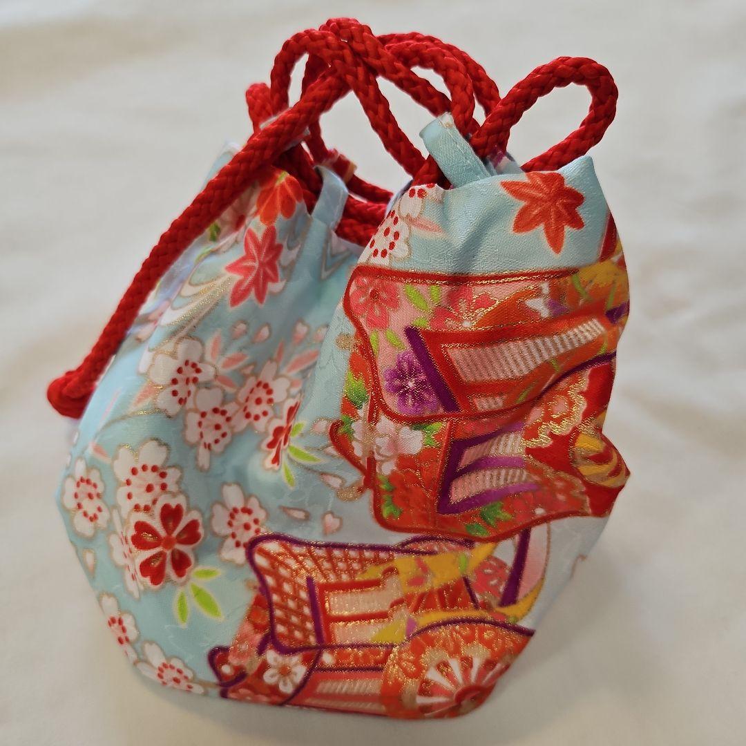 七五三☆三歳お祝着☆新品☆4点セット☆ポリエステル☆被布