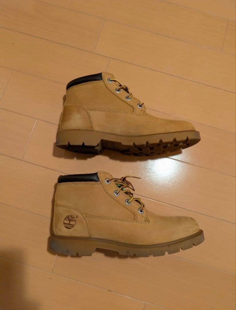 ゆ*め様 Timberland ベージュ ハイカットブーツ