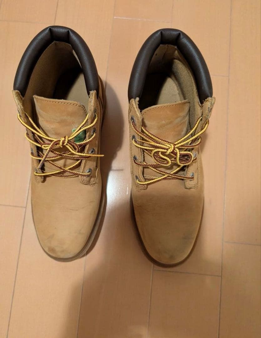 ゆ*め様 Timberland ベージュ ハイカットブーツ