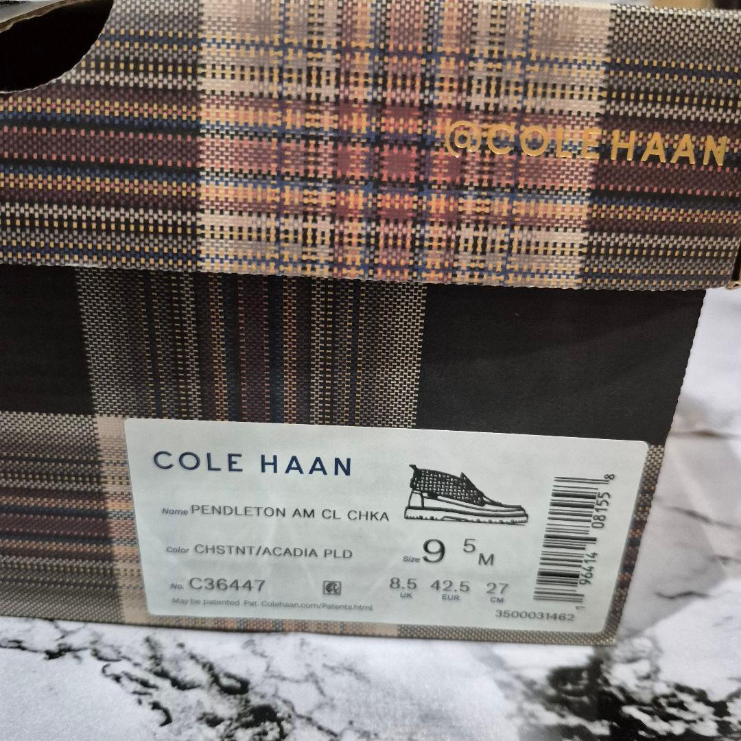 ☆新品未使用☆ コール ハーン x ペンドルトン クラシックス チャッカブーツ箱