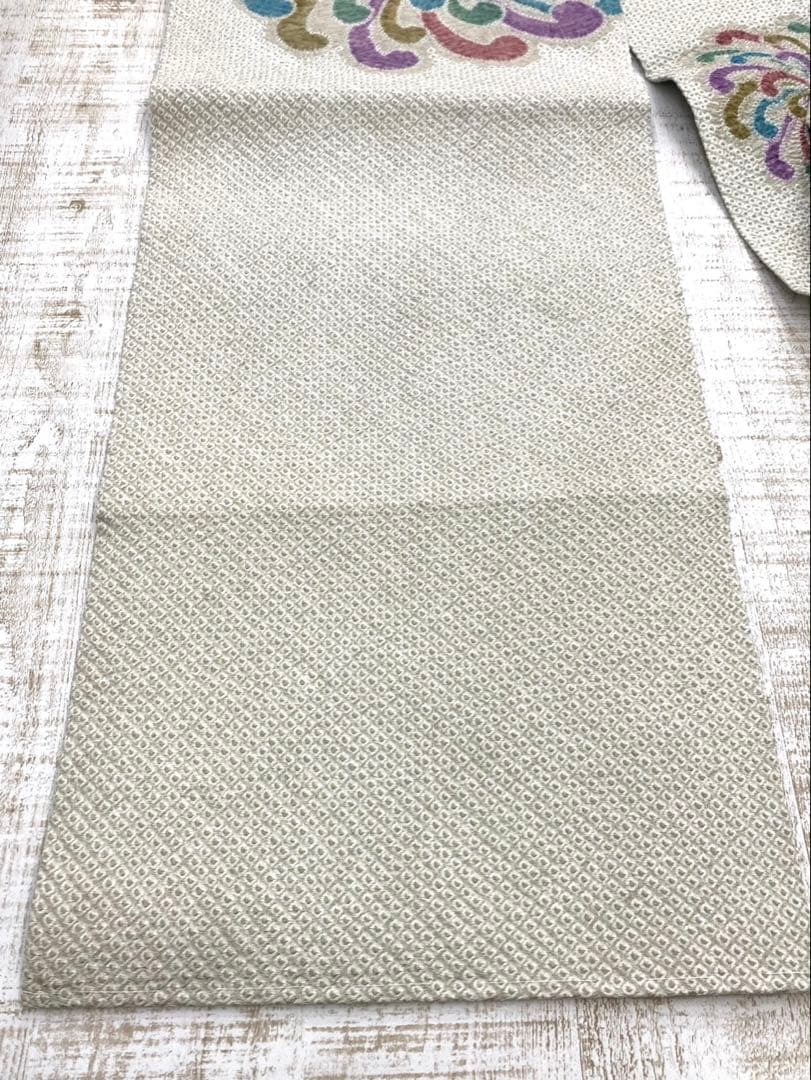 がめちゃん様　　　　　　正絹　9寸名古屋帯　きぬたや　乱菊模様