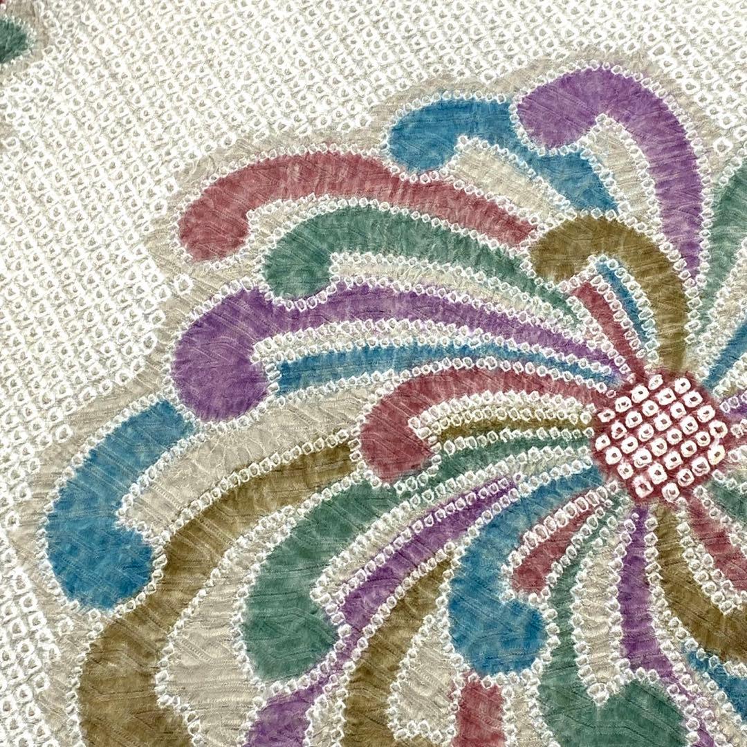 がめちゃん様　　　　　　正絹　9寸名古屋帯　きぬたや　乱菊模様