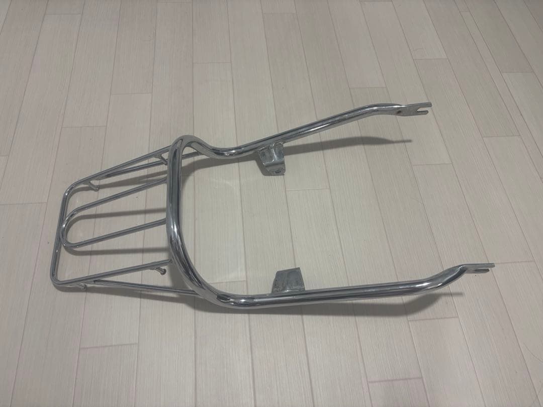 GN125H ブラックタンクとサイドカバーセットタンデムバー付き