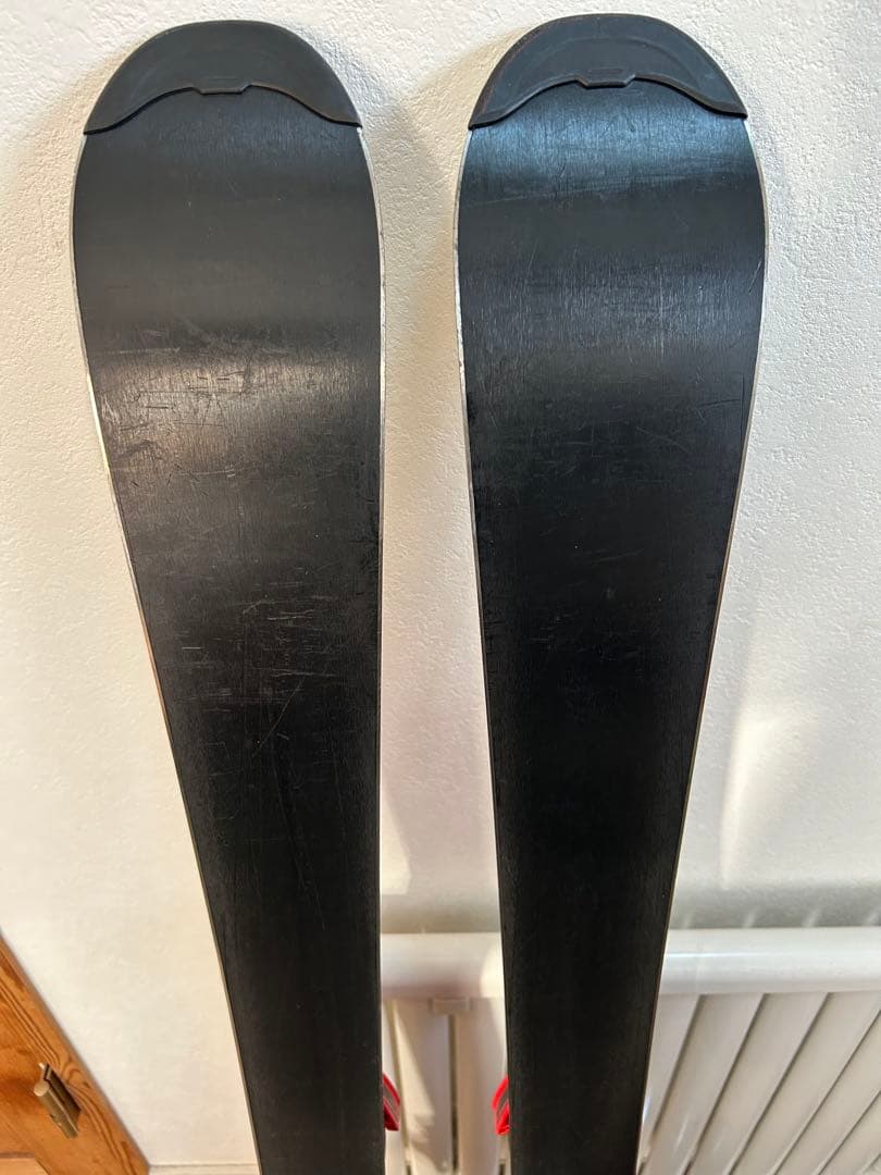 アトミックATOMIC JX レッドスタースキー板とポールセット120子供キッズ