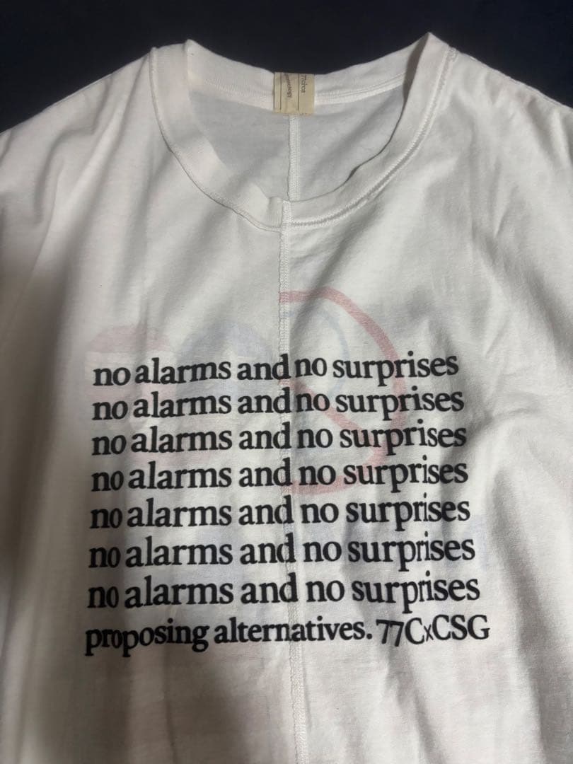 77circa×Curensologyの別注 Tシャツ　ホワイト