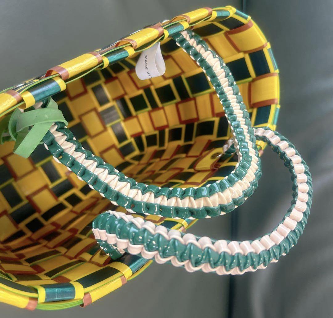 【新同・送料込】マルニマーケット ☆ カゴバッグ プラカゴバッグ