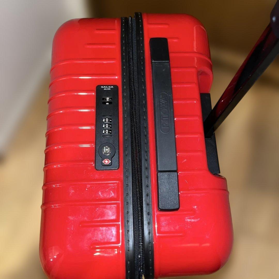 シリアル照合済RIMOWA リモワ SALSA AIR サルサエアー 34L 赤