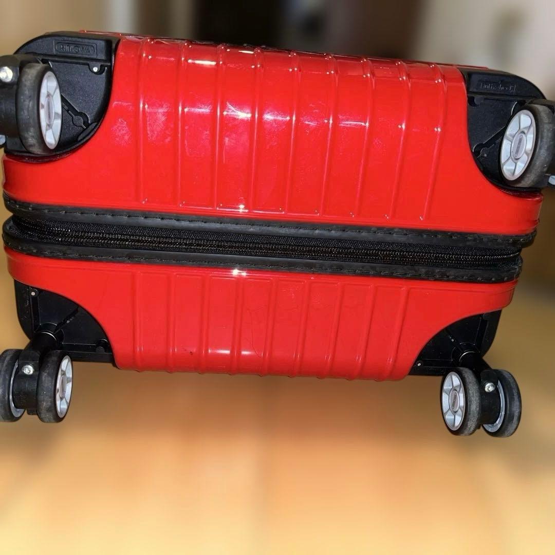 シリアル照合済RIMOWA リモワ SALSA AIR サルサエアー 34L 赤