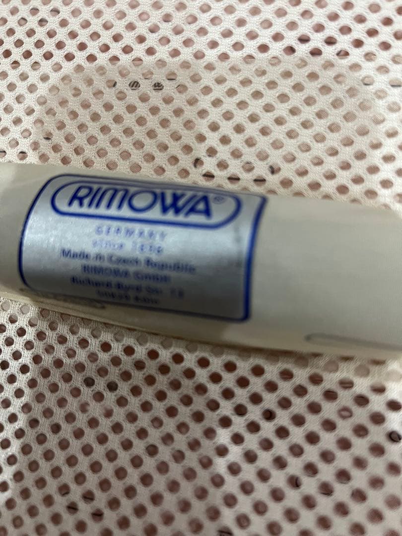 シリアル照合済RIMOWA リモワ SALSA AIR サルサエアー 34L 赤