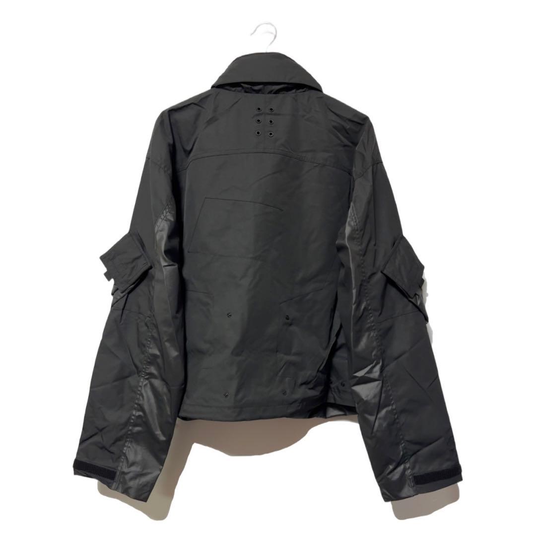 ラッセルノ ゴルフ 2Way カスタム ロング ジャケット ブラック 2XL 7