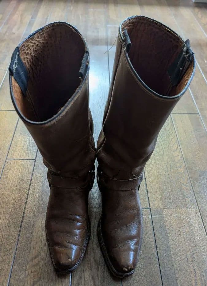 お*ん様 超希少 50s〜 ACME ブラウン バイカーブーツ 9ハーフ