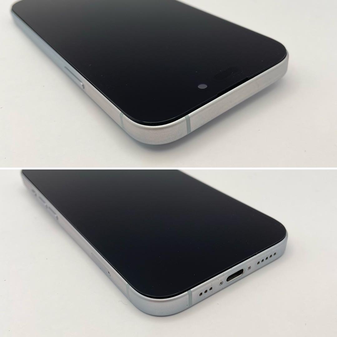 iPhone 15 128GB 大容量バッテリー新品100% SIMフリー 青