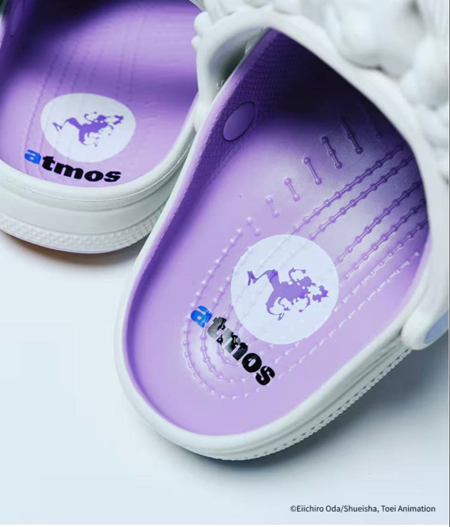 ONEPIECE×atmos×Crocs Classic ROClog 23cm