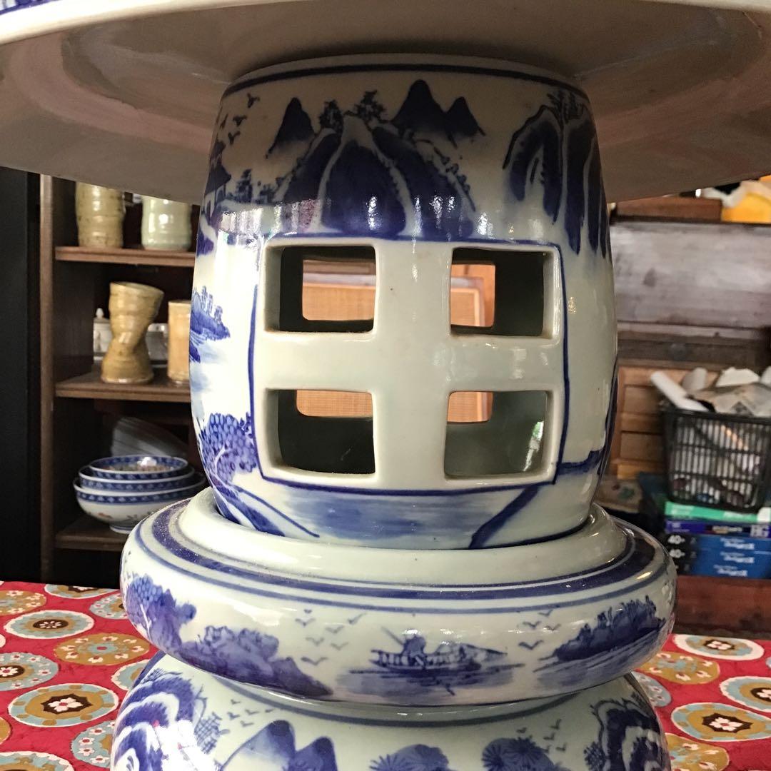 有田焼　灯籠　焼き物　インテリア