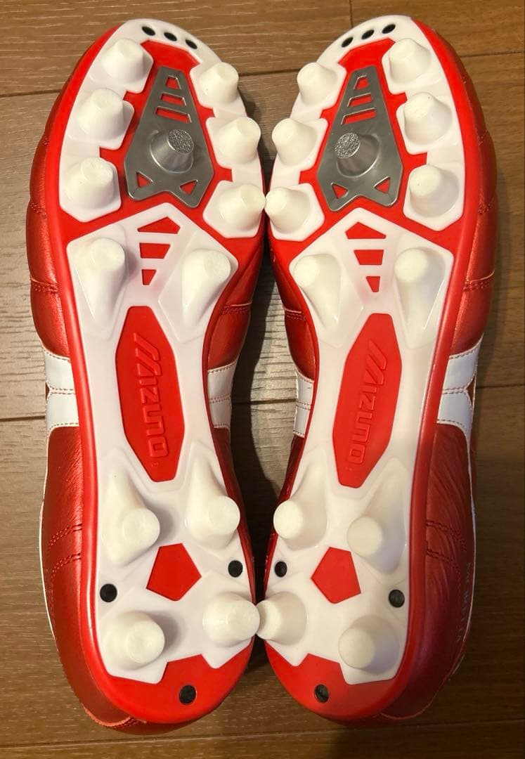 【新品未使用】MIZUNO MORELIA Ⅱ JAPAN パッションレッド②