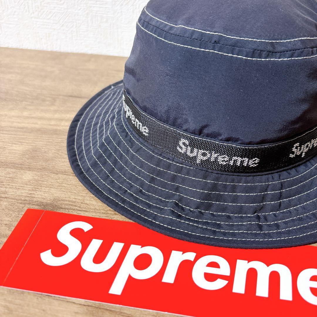正規品　Supreme バケットハット　帽子 ブラック　黒　ハット