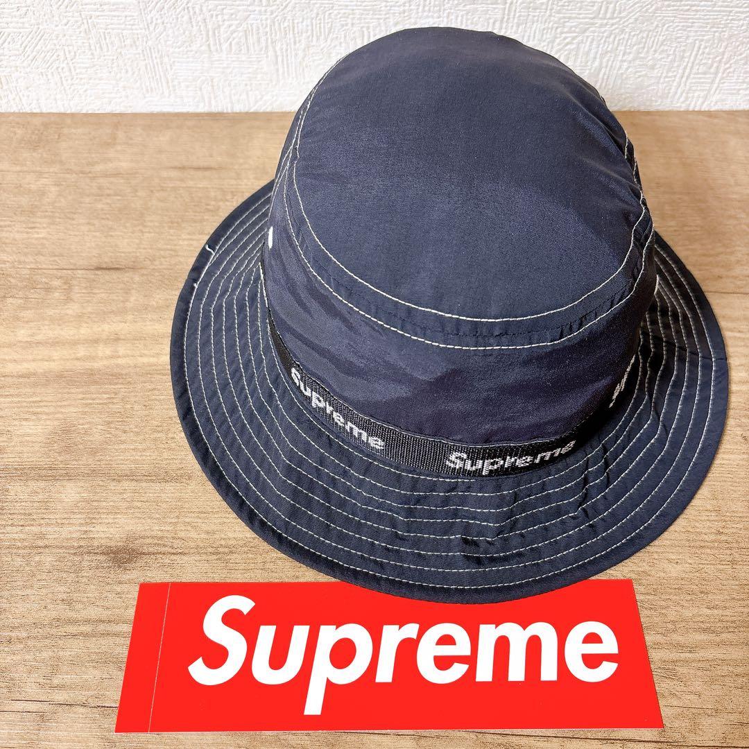 正規品　Supreme バケットハット　帽子 ブラック　黒　ハット