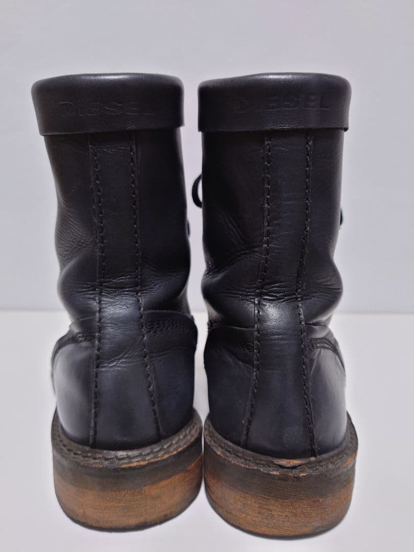 美品✨ディーゼル レースアップブーツ レザー 本革 サイズ42