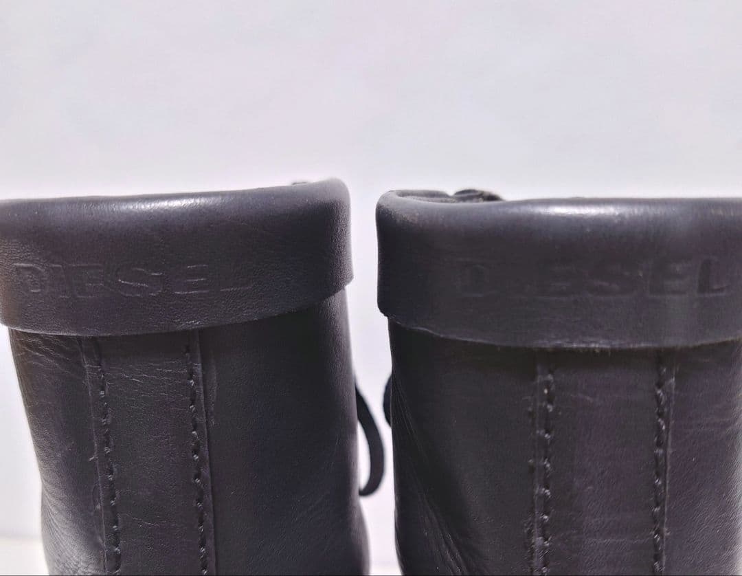 美品✨ディーゼル レースアップブーツ レザー 本革 サイズ42