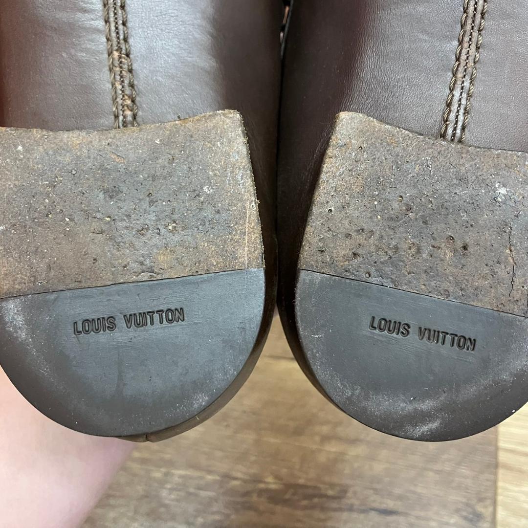 ☆ルイヴィトン　ローファー　ブラウン　UK7　1/2（日本サイズ26.5㎝）