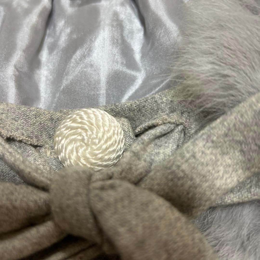 ミュウミュウ　ミンクのお花付きジャケット！