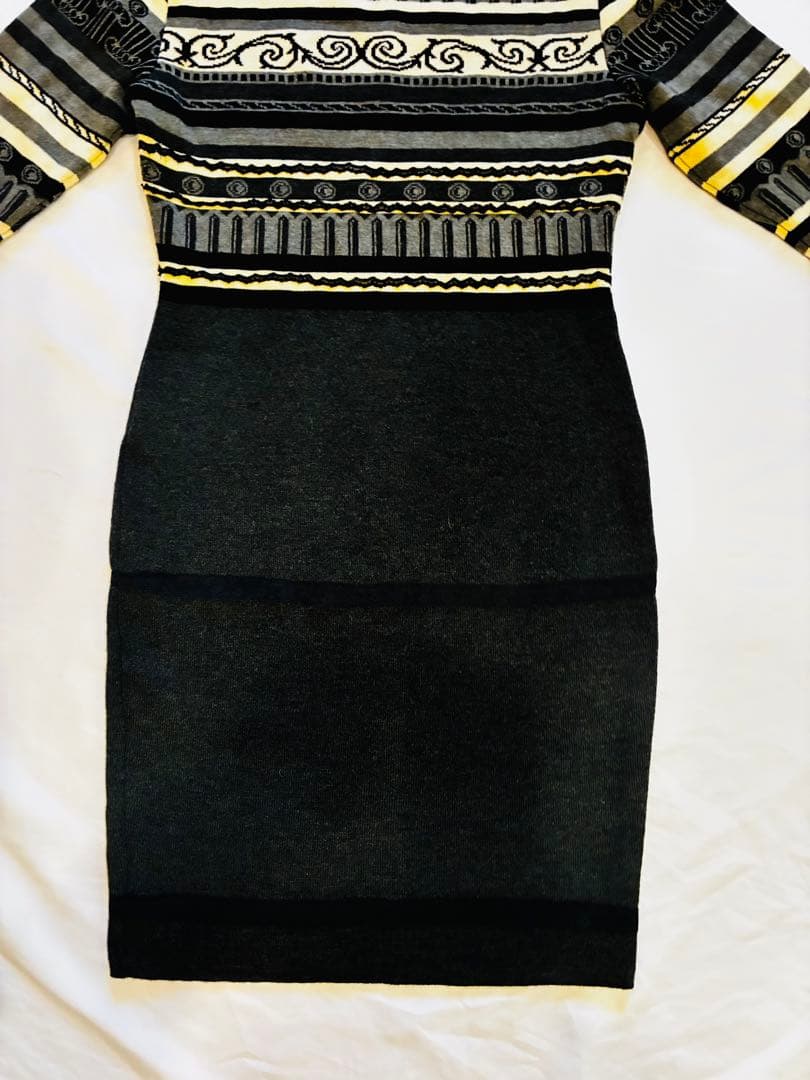 FENDIニットワンピースストライプデザイン42