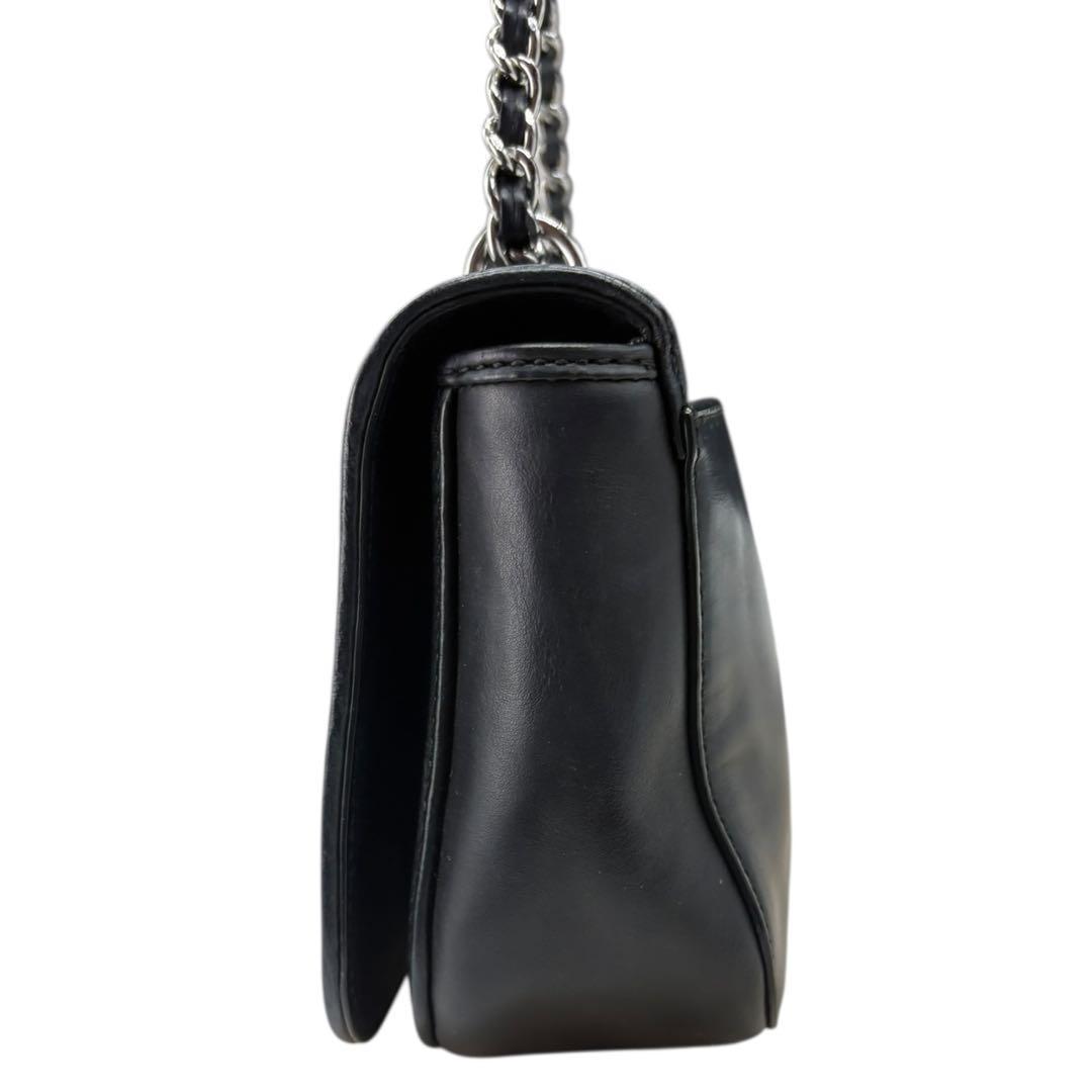 【美品】トリーバーチ Tory Burch チェーンショルダー バッグ 黒688