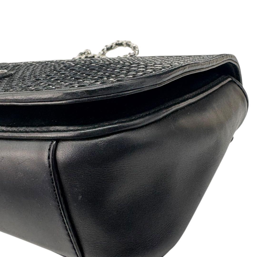 【美品】トリーバーチ Tory Burch チェーンショルダー バッグ 黒688