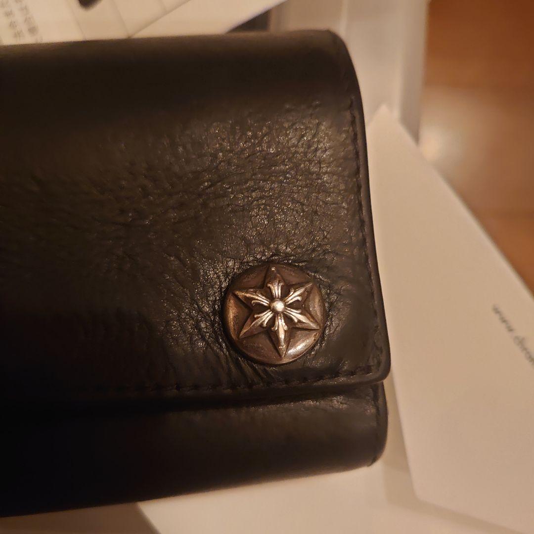 クロムハーツ　最終値下げ　 3フォールド　スター　ウォレット