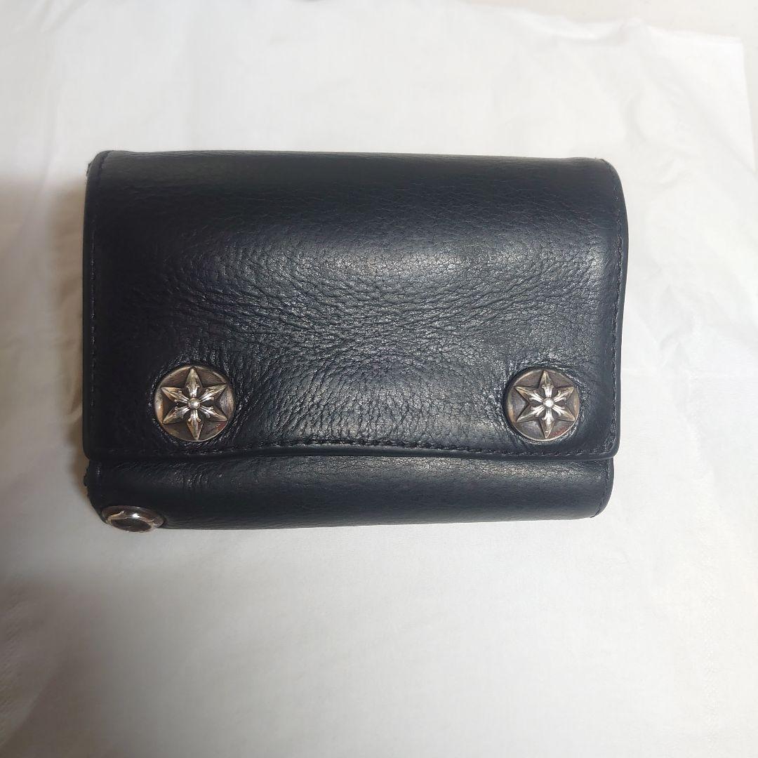 クロムハーツ　最終値下げ　 3フォールド　スター　ウォレット