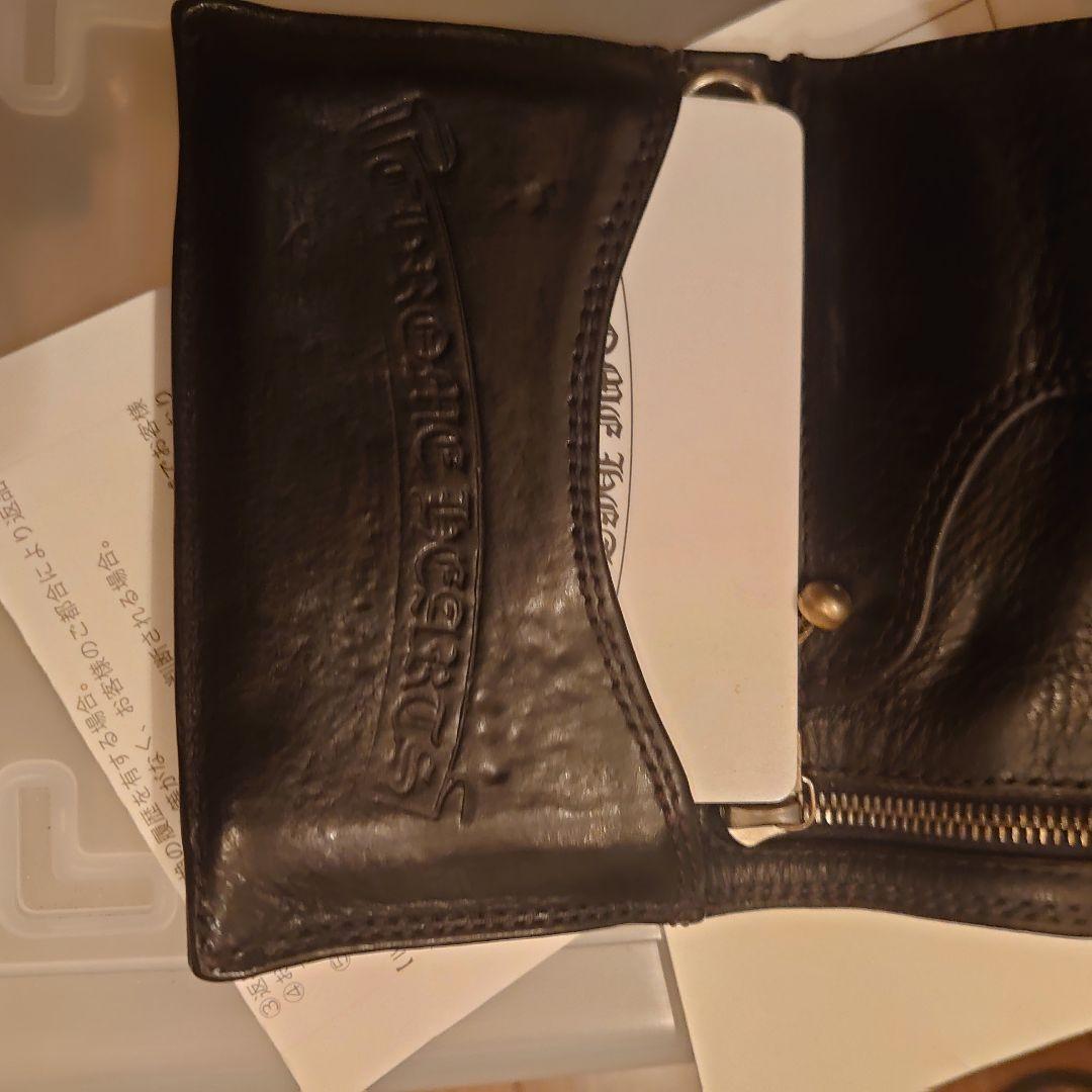 クロムハーツ　最終値下げ　 3フォールド　スター　ウォレット