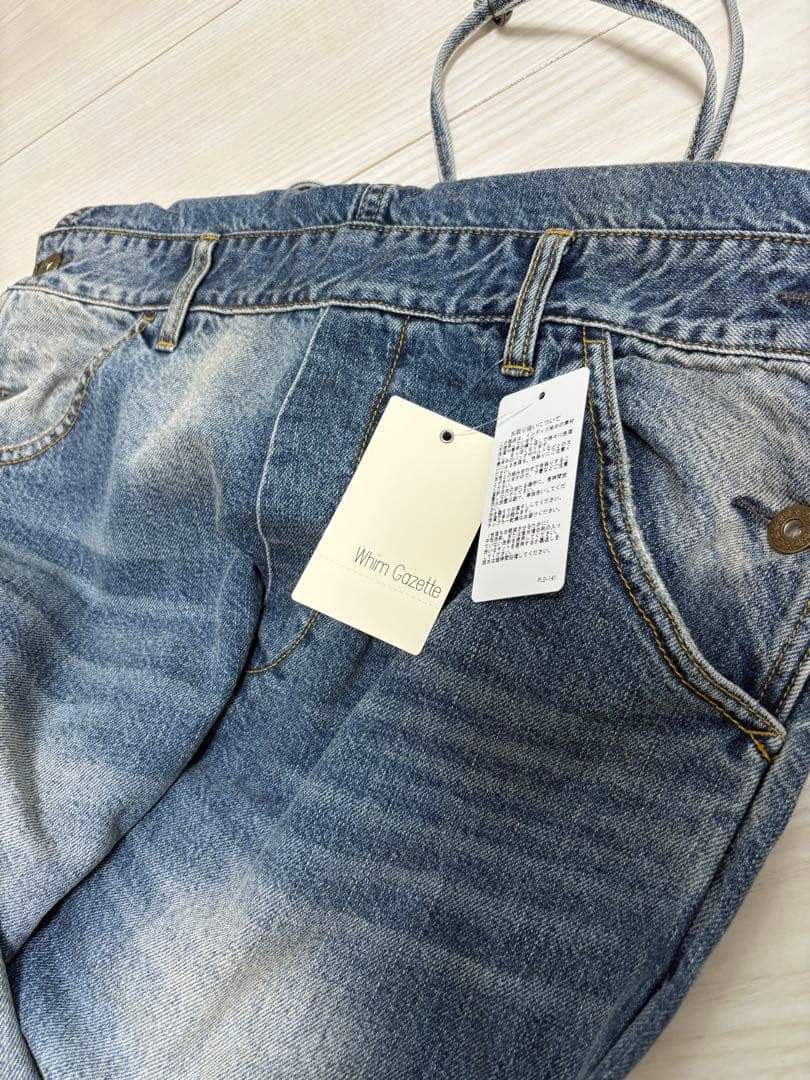 Whim Gazette デニムオールインワン　新品未使用