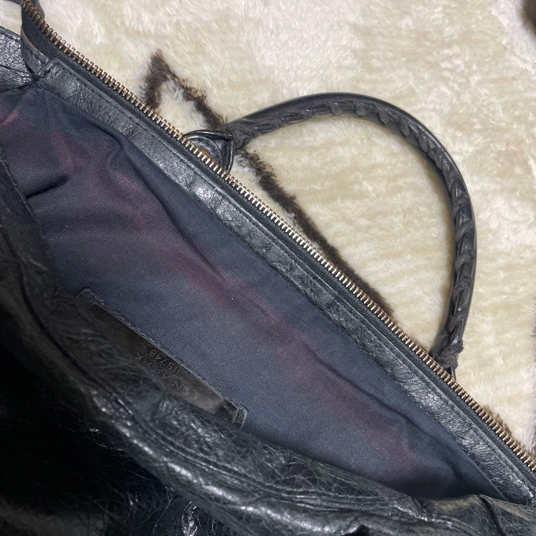 蕎*麦様 正規品　バレンシアガ　ザ・シティ　安心鑑定つけられます