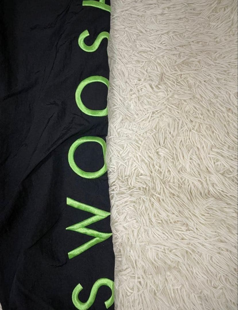 ナイキ NIKE ウーブンジャケット ネオン ビッグスウォッシュ セットアップ