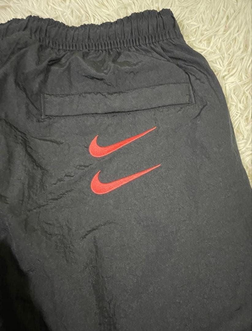 ナイキ NIKE ウーブンジャケット ネオン ビッグスウォッシュ セットアップ