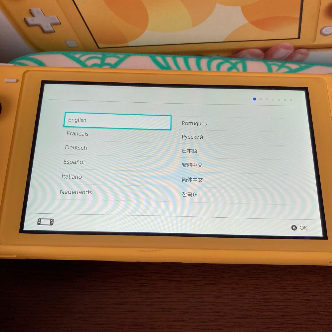 新品同様 Nintendo Switch Lite イエロー スイッチ ライト