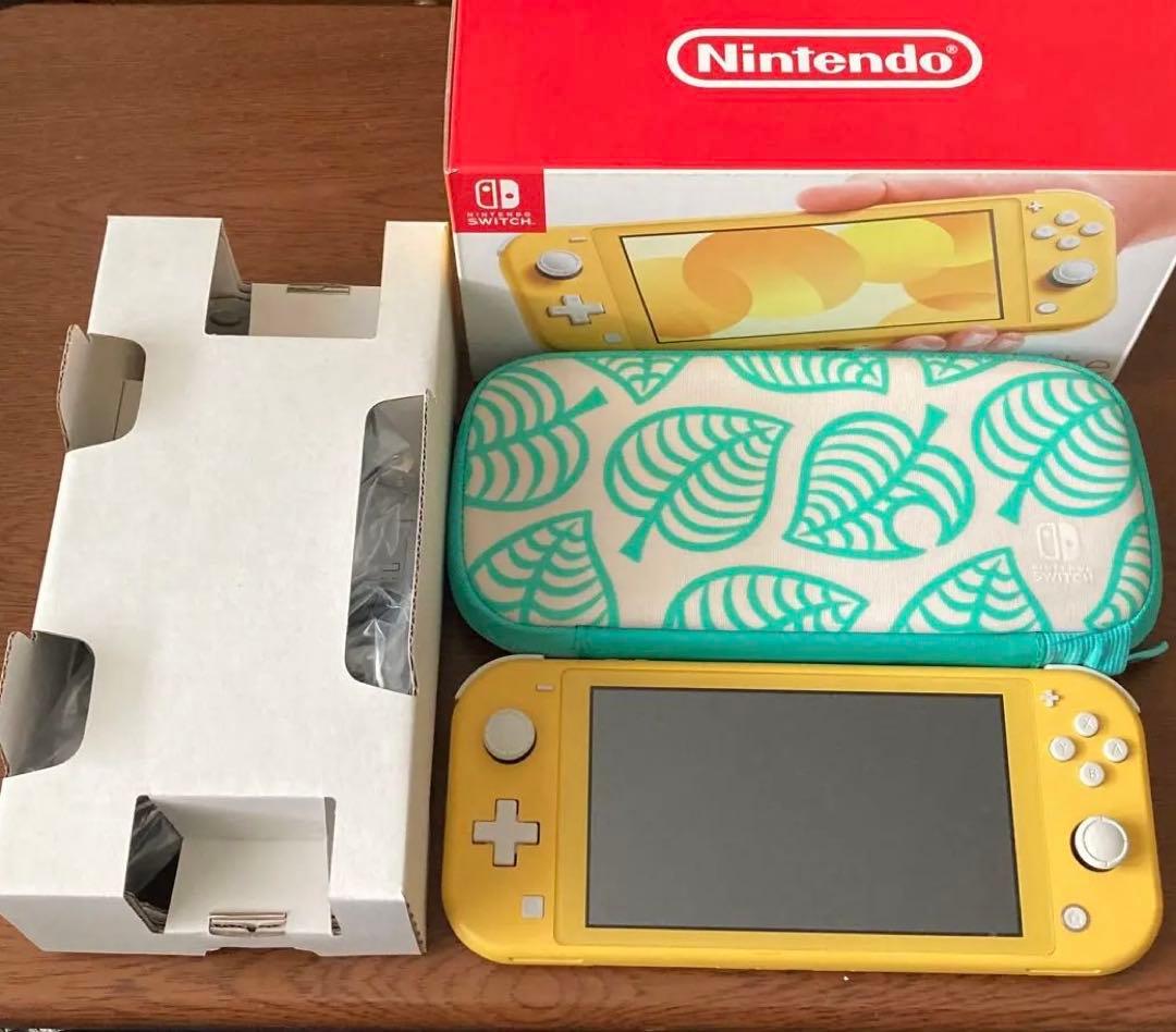 新品同様 Nintendo Switch Lite イエロー スイッチ ライト