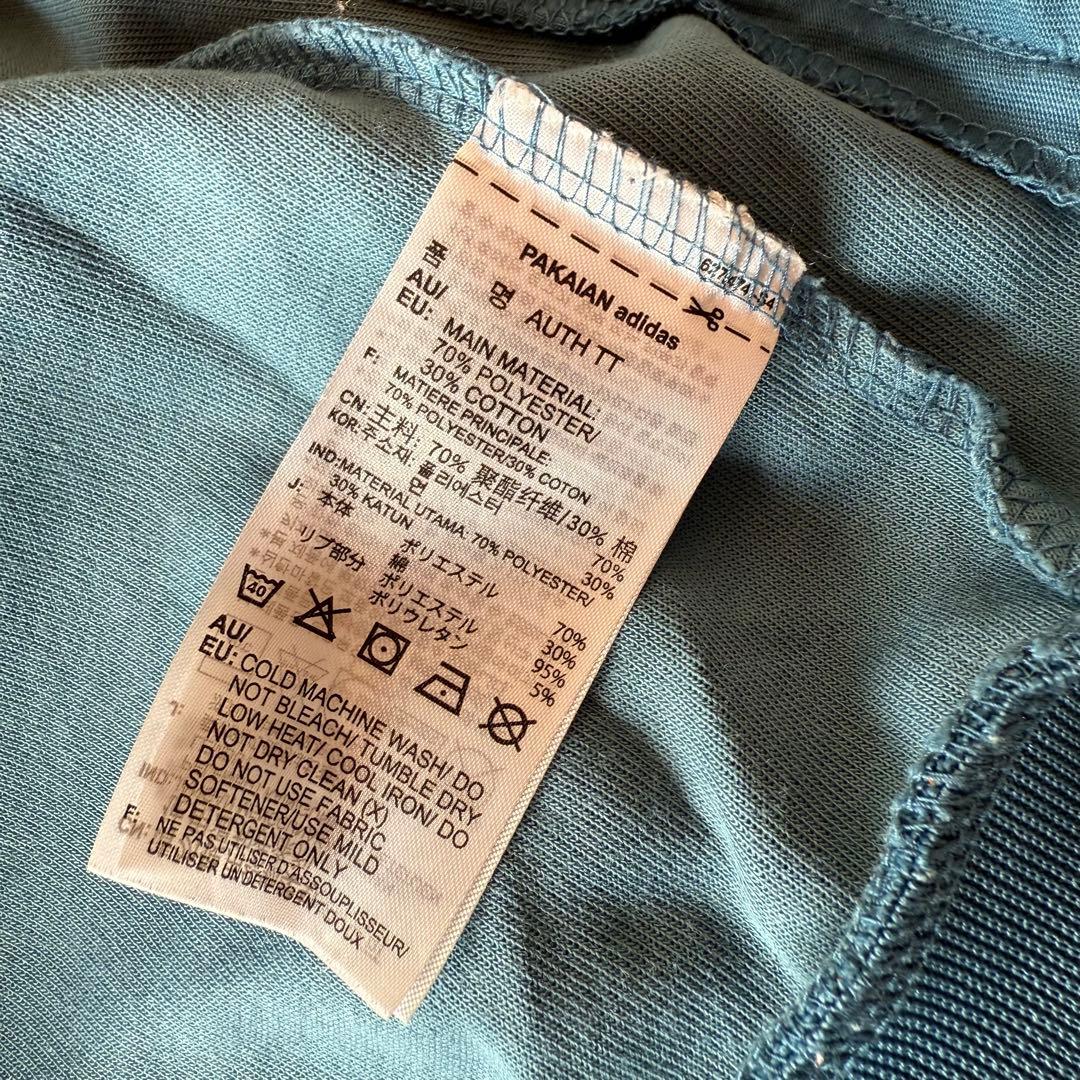 adidas トラックジャケット ブルー 美品 ベッケンバウアー