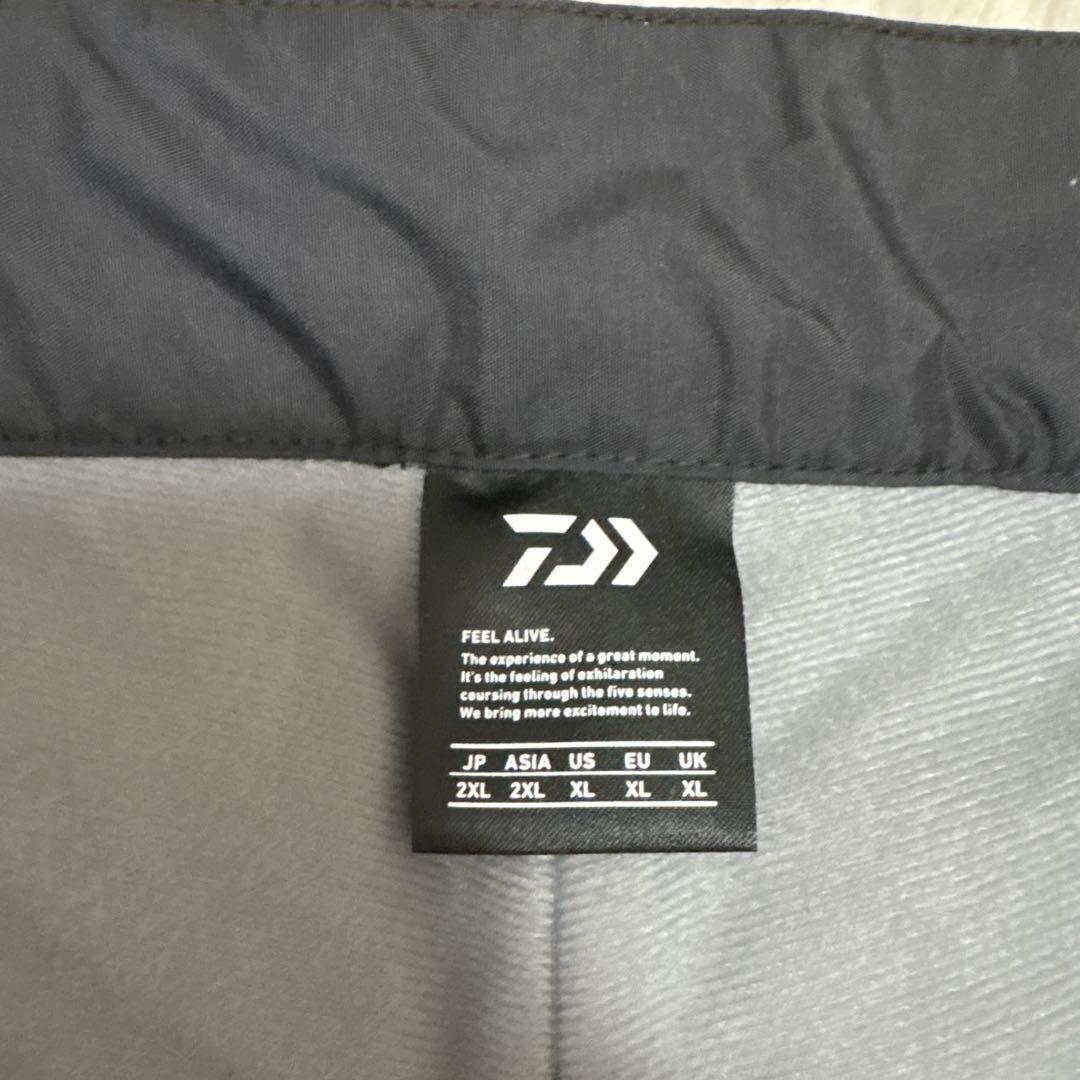 ダイワ　DW-1923 GORE-TEX ウィンタースーツ 2XL ブラック