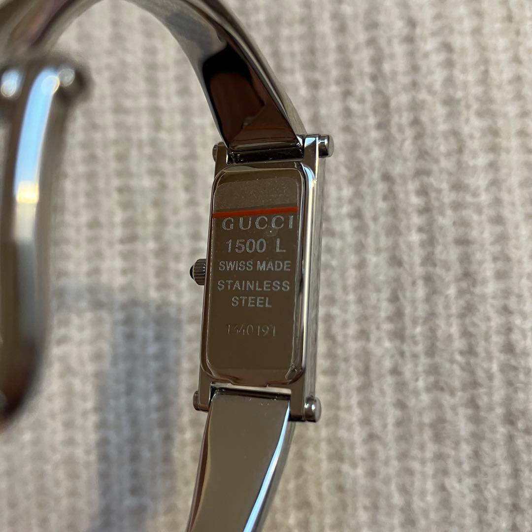【新品未使用】GUCCI 1500L 腕時計 箱・保証書付き 正規品