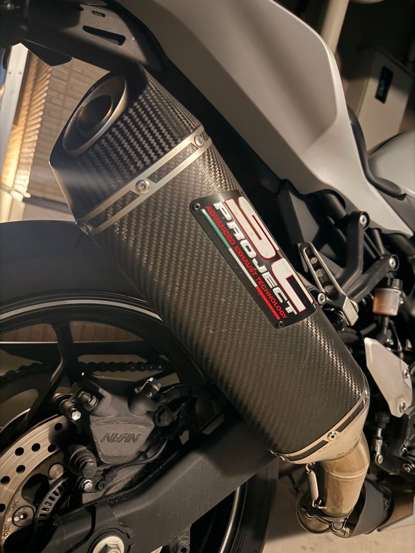 yu　　　SC PROJECT SC1-S スリップオンマフラー ZX4R